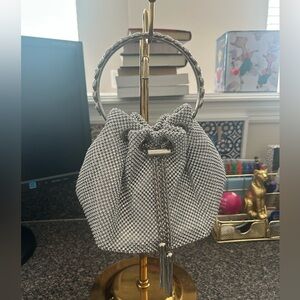 Elegant Silver Women's Bag
